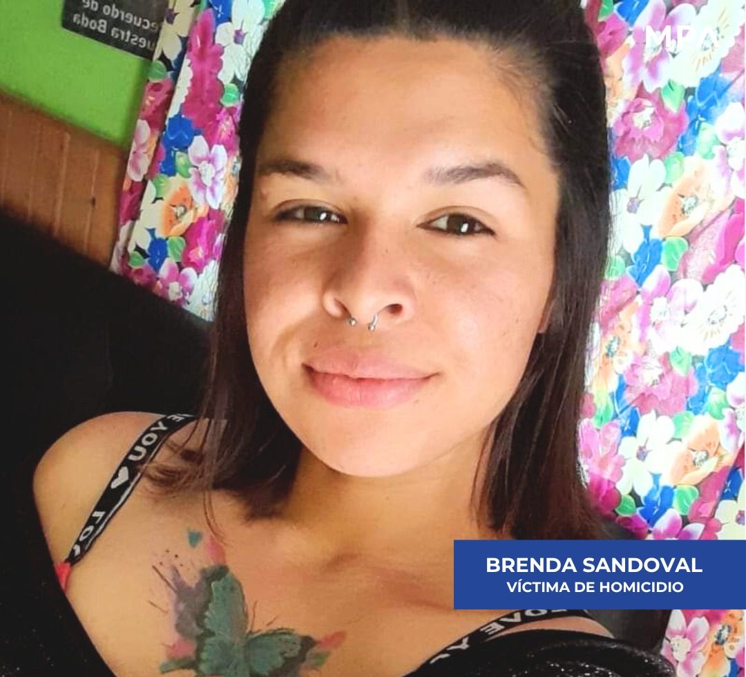 Brenda Sandoval, la víctíma de un ataque a balazos.